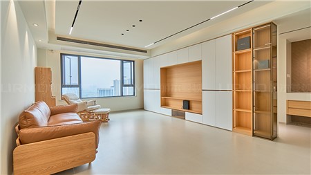 5.2w打造现代原木风格的家123m² | 丽尔曼顿全房全屋整装