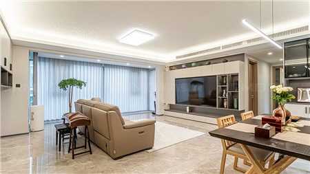 7w打造现代风格的家143m² | 丽尔曼顿全房全屋整装