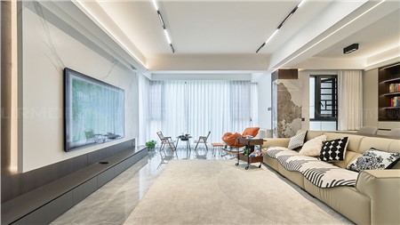 20w打造现代风格的家143m² | 丽尔曼顿全房全屋定制