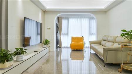 7w打造现代极简风格的家109m² | 丽尔曼顿全房全屋整装