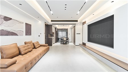 19w打造极简黑白灰风格的家135m² | 丽尔曼顿全房全屋定制