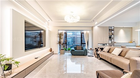 32.8w打造现代轻奢风格的家368m² | 丽尔曼顿全房全屋定制