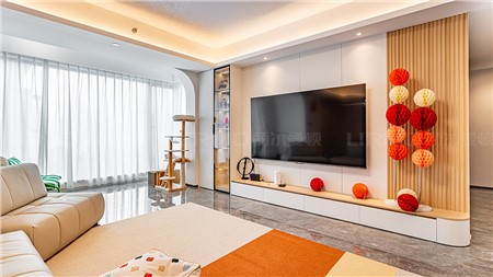 7w打造现代简约风格的家130m² | 丽尔曼顿全房全屋整装