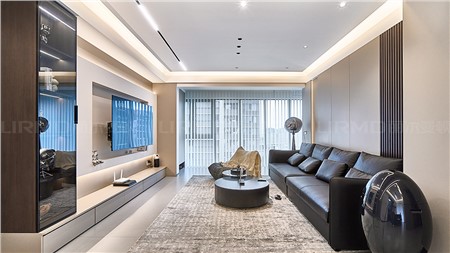 7.8w打造现代简约风格的家132m² | 丽尔曼顿全房全屋定制