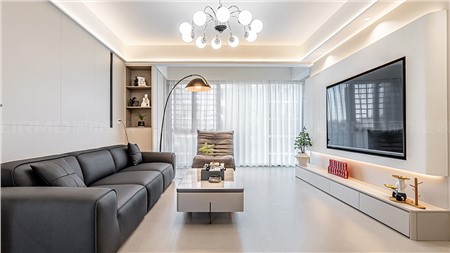 17w打造现代简约风格的家115m² | 丽尔曼顿全房全屋整装