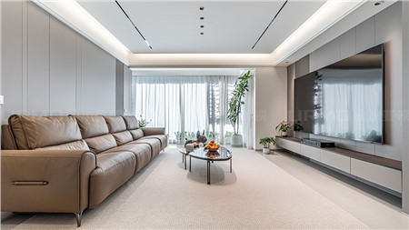 15.5w打造意式极简风格的家142m² | 丽尔曼顿全房全屋定制