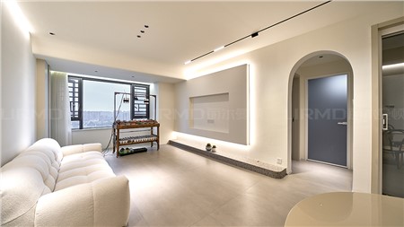 12w打造现代奶油风格的家100m² | 丽尔曼顿全房全屋整装