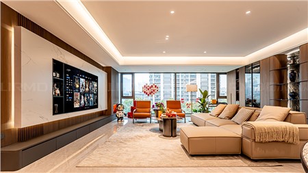 20.8w打造意式轻奢风格的家198m² | 丽尔曼顿全房全屋定制