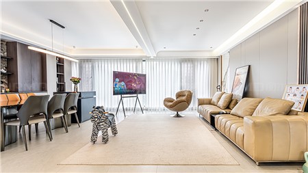 20w打造现代风格的家125m² | 丽尔曼顿全房全屋整装