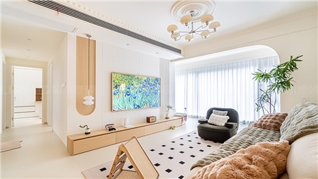 12w打造原木奶油风格的家105m² | 丽尔曼顿全房全屋定制