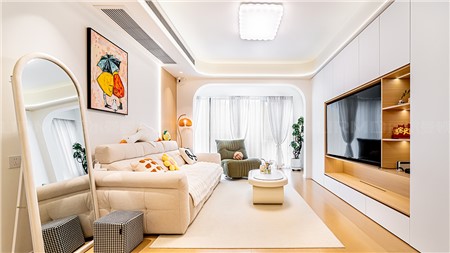 18w打造原木奶油风格的家103m² | 丽尔曼顿全房全屋整装