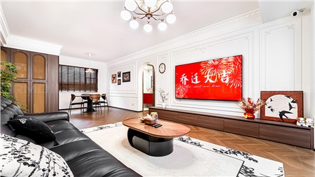 12.8w打造法式复古风格的家132m² | 丽尔曼顿全房全屋定制