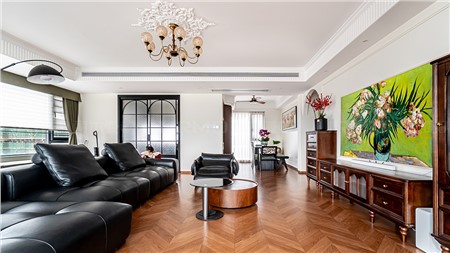 16.8w打造中古法式风格的家143m² | 丽尔曼顿全房全屋整装