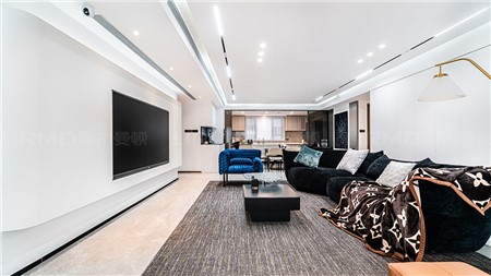 12.8w打造现代极简风格的家169m² | 丽尔曼顿全房全屋整装