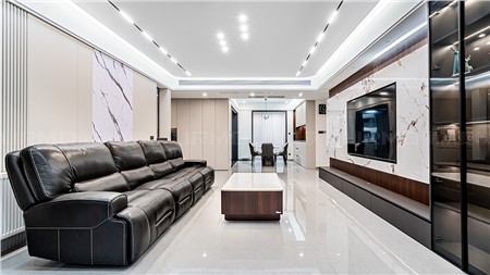 32w打造极简轻奢风格的家190m² | 丽尔曼顿全房全屋定制