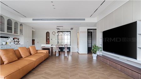 16.8w打造现代轻法风格的家130m² | 丽尔曼顿全房全屋定制